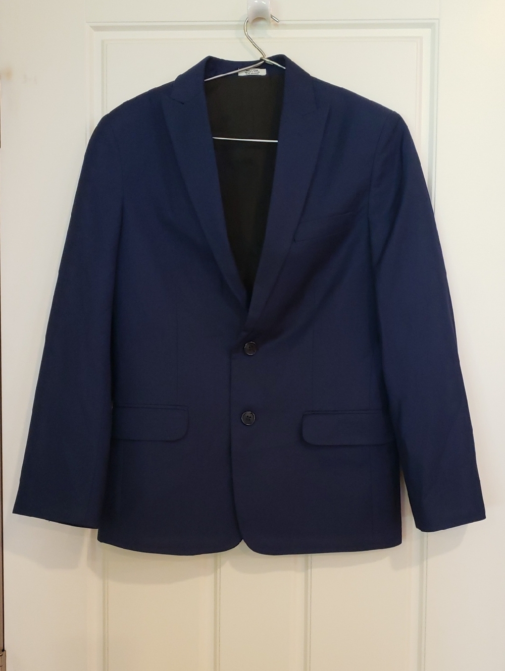 Calvin Klein Boys Blue Suit Set. Jacket size 12 Regular. Slacks size 10 Regular.
